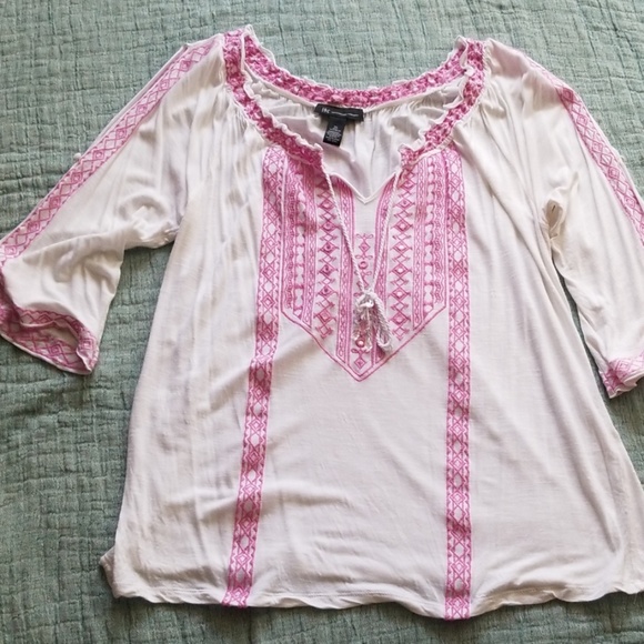 INC International Concepts Tops - I N C open sleeve top